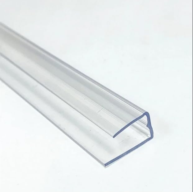 Polycarbonate Greenhouse Panels (U Connectors) - 20 Pieces, 2ft Length, Prevent Dust, Rain & Moisture from Getting into Twin-Wall Panels, Fits 4mm (0.15 in) Panels (U Connectors 4mm-2ft)