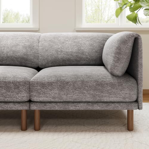 Cloud Sectional Couches for Living Room,Modular Sectional Sofa,Grey | Extra Deep 9 Seater,Oversized Couches With 2 Ottoman,Solid Wood Leg,Large Sofa for Big Space,Office,Apartmen
