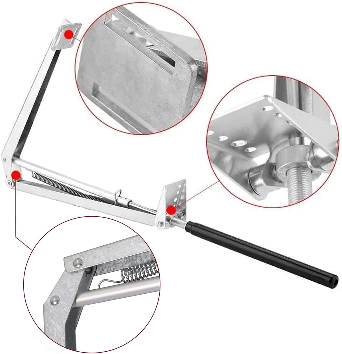 Automatic Greenhouse Window Opener Auto Vent Opener Roof Vent Opener Greenhouse Accessories Solar Window Louvre Thread Opener Auto Vent Kit Agriculture Gardening Tools Greenhouses Supplies
