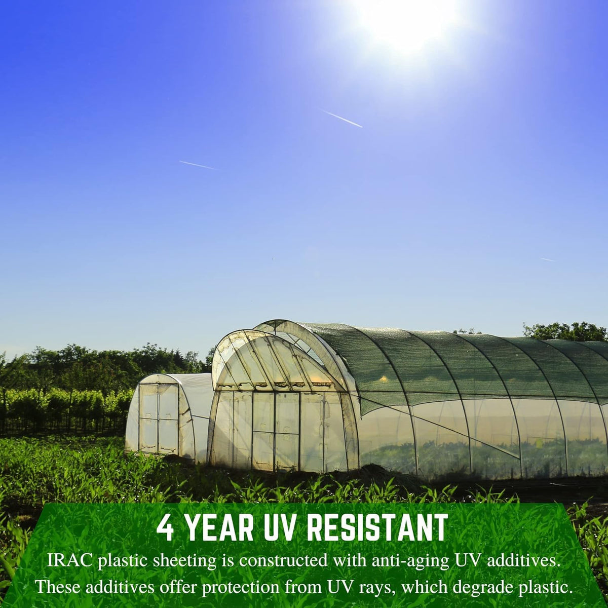Farm Plastic Supply - Clear Coolmax Greenhouse Plastic Sheeting - 6 Mil - 4 Year UV Resistant Infrared Anti-Condensate Green House Covering Thermal Greenhouse Plastic 6 mil (24' x 20')