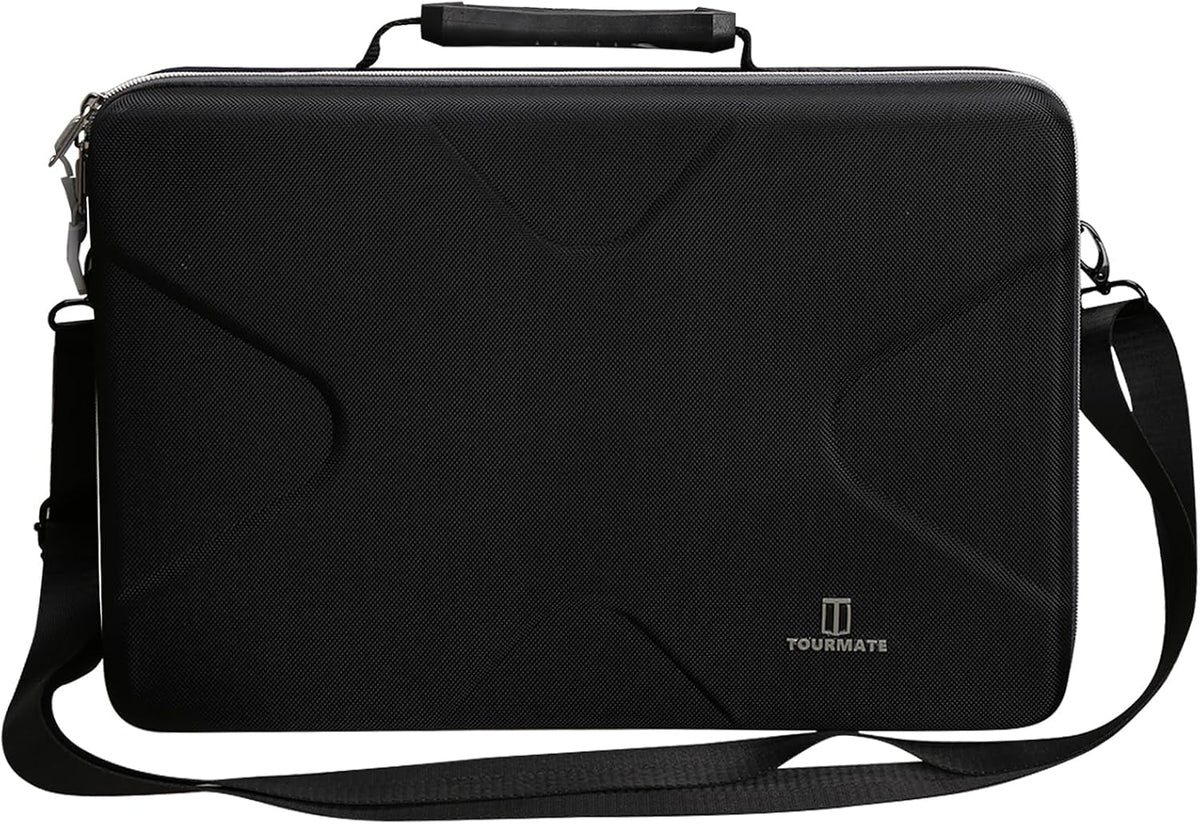 Tourmate Hard Storage Case for BOIFUN/YOTON/POFOTO/PJGCWB/WONNIE 17.5" Portable DVD Player，14'' 15.5" 15.7" 16.9" With Fixed Spring Rope EVA Box (Only Case)(Only BOX)