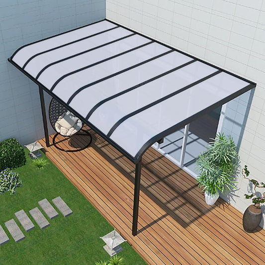 Daylighting Roof Panels Outdoor Sunshade Canopy Panels Greenhouse Panels Not Easy to Deform Easy to Assemble for Outdoor Shed Panels.(Milky White,6x16.4ft)