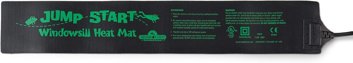 JUMP START Heat Mat, 3" x 20" Inches MT10004 Waterproof Durable, 7.3 Watt UL Certified Seedling, 3"x20", 7.3W