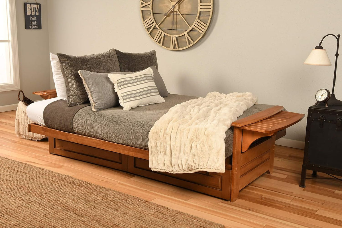 Kodiak Furniture Phoenix Futon Set, Full, Barbados