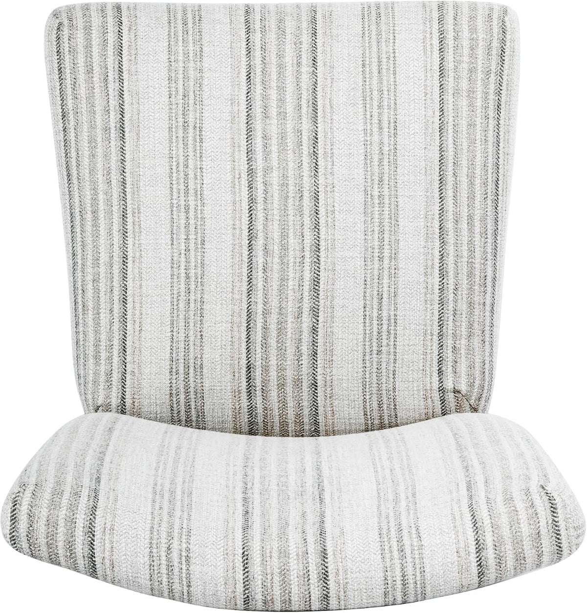 HomePop Parsons Dining Chair - Gray Striped Pattern (Set of 2)