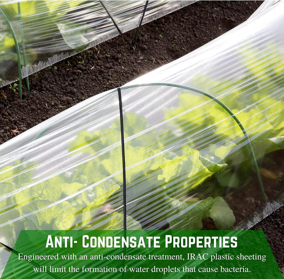 Farm Plastic Supply - Clear Coolmax Greenhouse Plastic Sheeting - 6 Mil - 4 Year UV Resistant Infrared Anti-Condensate Green House Covering Thermal Greenhouse Plastic 6 mil (40' x 90')