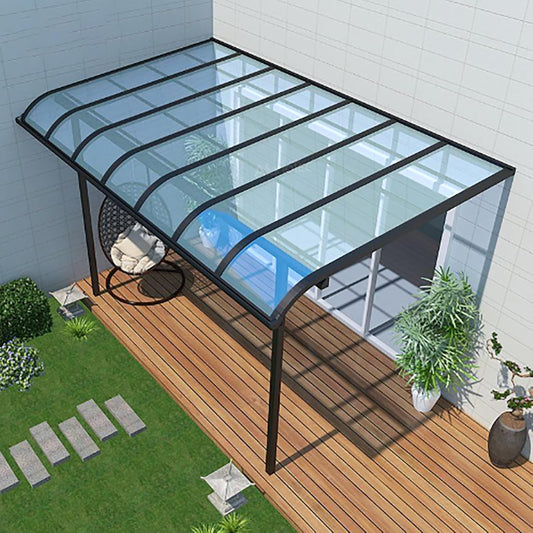 Daylighting Roof Panels Outdoor Sunshade Canopy Panels Greenhouse Panels Not Easy to Deform Easy to Assemble for Outdoor Shed Panels.(Transparent,2x13.1ft)