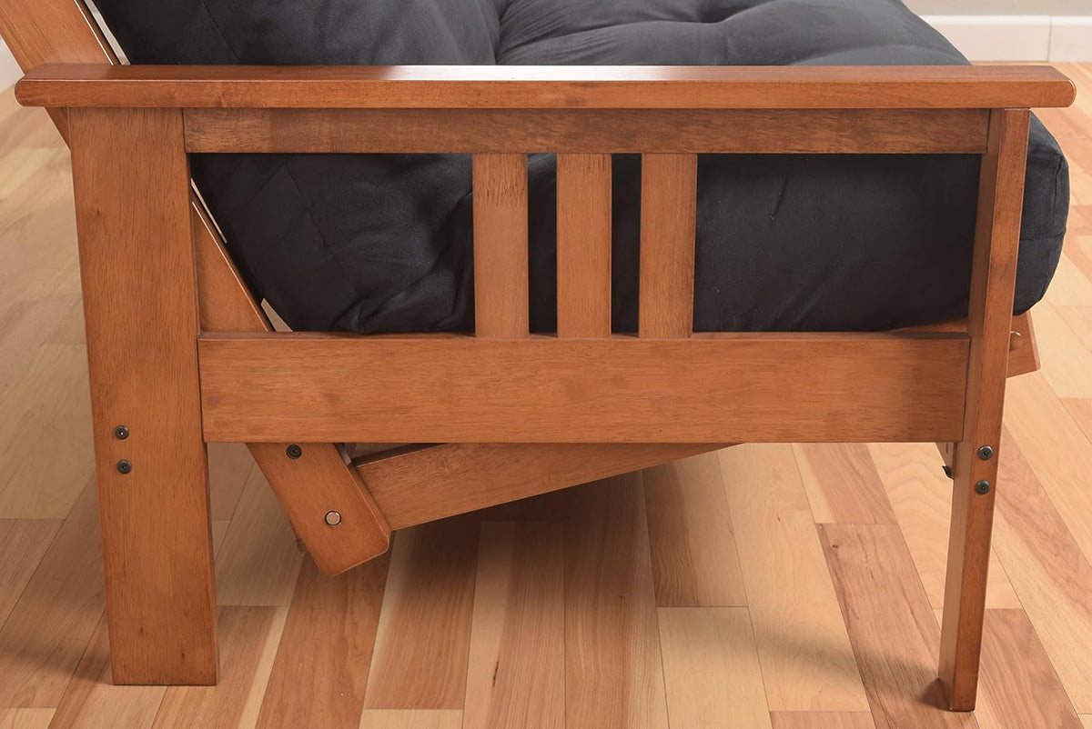 Kodiak Furniture Monterey Futon Set with Barbados Finish, Full, Canadian