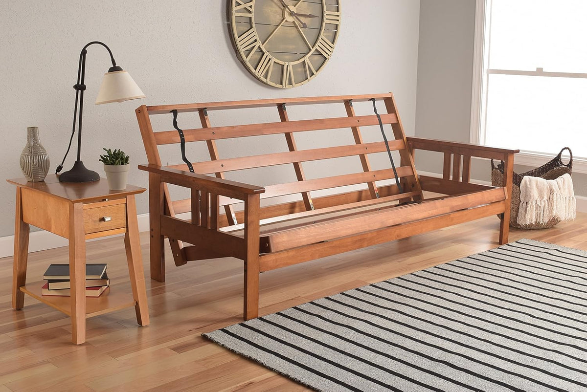Kodiak Furniture Monterey Futon Set with Barbados Finish, Full, Canadian